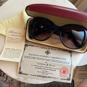 NEW- Jackie Kennedy JBK Camrose & Kross Sunglasses
